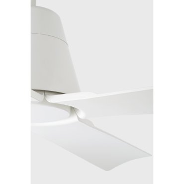 Faro Typhoon - ventilateur de plafond avec télécommande - Ø 130 cm - IP44 - blanc