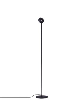 Nova Luce Irida - lampadaire - Ø 20 x 121 cm - 10W LED inclus - noir sablé