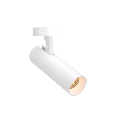 Maxlight Shinemaker - spot en saillie 1L - 6,7 x 20,5 cm - 15W LED dimmable inclus - blanc