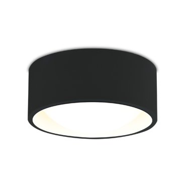 Maxlight Kodak - plafonnier - Ø 10 x 4,7 cm - 8W LED inclus - noir