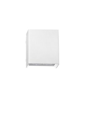Nova Luce Elio - applique murale extérieure - 11,4 x 13 x 6,2 cm -  12W LED inclus - IP65 - blanc sablé