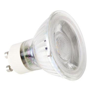 Searchlight Lampe LED - Ø 5 x 6 cm - GU10 - 4W non-dimmable (lot de 5) - 3000K - transparent