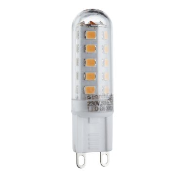 Searchlight Lampe LED - Ø 2 x 6 cm - G9 - 3W non-dimmable (lot de 10) - 2700K - transparent