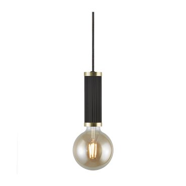 Nordlux Galloway - lampe suspendue - Ø 5,5 x 216,8 cm - laiton