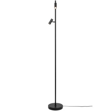 Nordlux Omari - lampadaire - 3 x 20 x 141 cm - 3 niveaux de gradation - 2x 3,2W LED inclus - noir