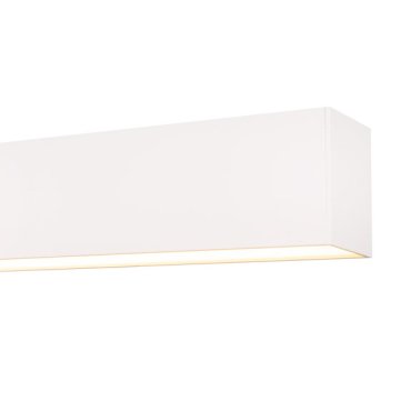 Roi Du Luminaire Linear - plafonnier - 57 x 6,5 x 5 cm - 18W LED inclus dimmable - blanc - couleur de lumière blanc chaud