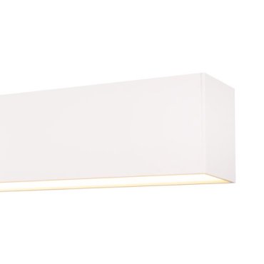 Roi Du Luminaire Linear - plafonnier - 57 x 6,5 x 5 cm - 18W LED inclus - blanc - couleur de lumière blanc chaud