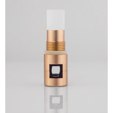 Nova Luce Spok - luminaire pour système de profilés magnétiques - Ø 3 x 9,2 cm - 5W LED inclus - or satiné