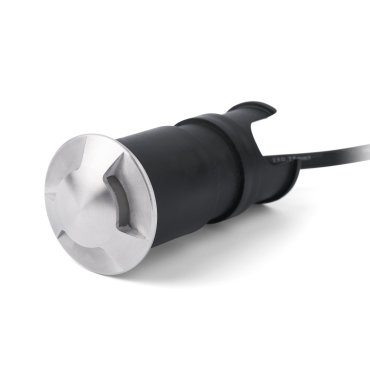 Faro Kane III - applique encastrée - Ø 4,5 x 9 cm - 3W LED inclus - IP67 - inox satiné