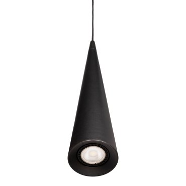 Projectlight Athena - lampe suspendue - Ø 8 x 200 cm - noir