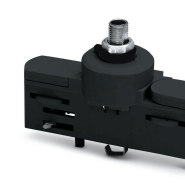 ONE Light Track Adaptors &amp; Accessories - adaptateur de rail - système de rail triphasé - noir