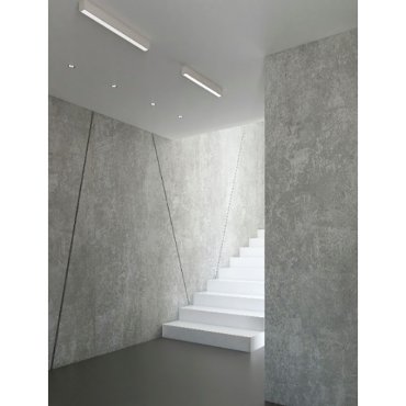 Maxlight Linear - plafonnier - 57 x 5 x 6,5 cm - 18W LED dimmable inclus - blanc