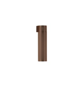 Nova Luce Lusy - applique murale extérieure - Ø 5 x 20 x 7 cm - 5W LED inclus - IP65 - corten