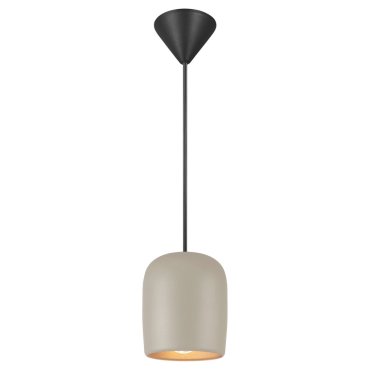 Nordlux Notti - lampe suspendue - Ø 10 x 120 cm - gris