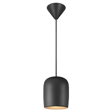 Nordlux Notti - lampe suspendue - Ø 10 x 120 cm - noir
