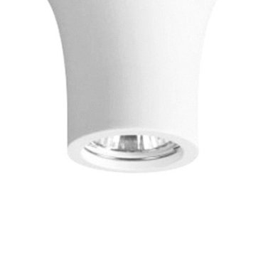 Nova Luce Orazio Drop - spot de plafond - 13 cm - plâtre blanc
