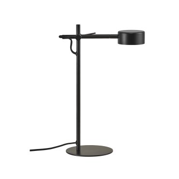 Nordlux Clyde - lampe de table - 25,5 x 15 x 40,7 cm - gradateur à 3 niveaux - 5,5W LED inclus - noir