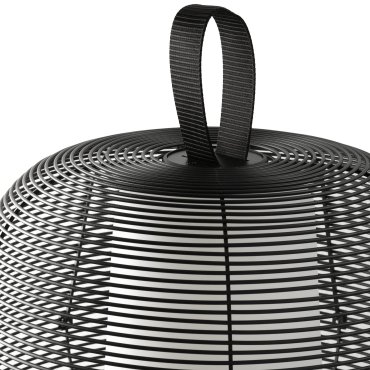 Faro Nara - lampe portable - Ø 46 x 35 cm - IP65 - noir mat
