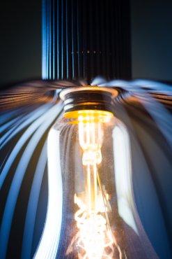 ETH Wire - suspension - Ø 40 x 165 cm - noir