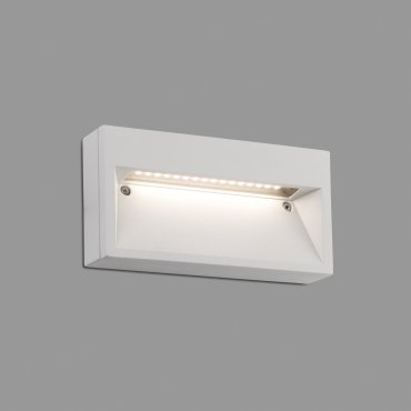 Faro Path - applique murale - 20,2 x 4,2 x 10,5 cm - 9W LED inclus - IP44 - blanc mat
