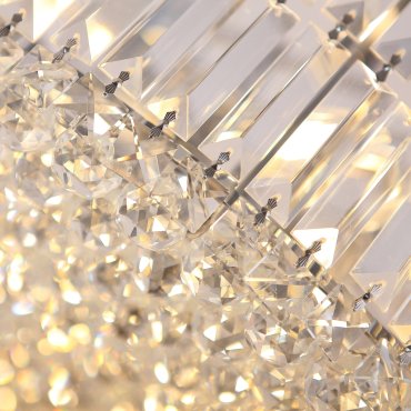 Maxlight Puccini - lampe suspendue - Ø 80 x 120 cm - chrome et noir