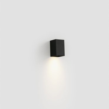 Faro Lune - applique murale - 8 x 10 x 6,5 cm - noire