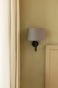Faro Windsor - applique murale - Ø 29 x 39,2 x 26,5 cm - noir mat et gris