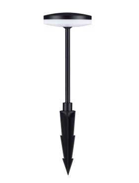 Nova Luce Nawa - lampe de jardin - Ø 15 x 32 cm - 12W LED inclus - IP65 - noir sablé