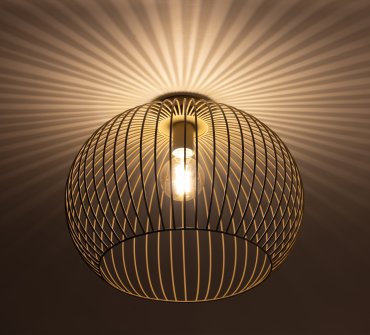 ETH Wire Sand - plafonnier - Ø 50 x 35,5 cm - sable