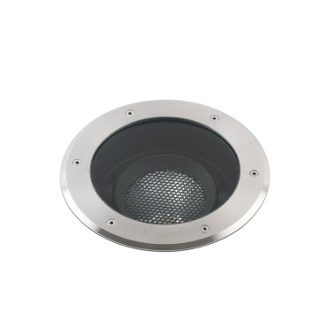 Faro Geiser Orientable - spot rond pour l'extérieur - Ø 260 mm, Ø 200 mm à encastrer - 29W LED inclus - IP67 - acier inoxydable satiné - 10 degrés