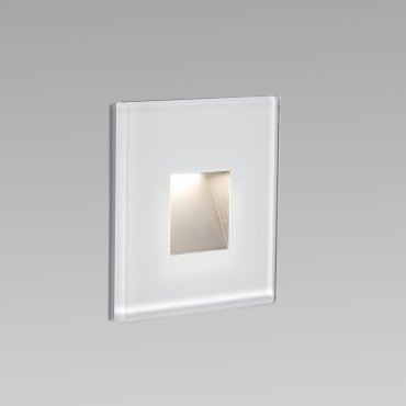 Faro Dart - applique encastrée - 8 x 3,6 x 8 cm - 2W LED inclus - IP65 - blanc mat