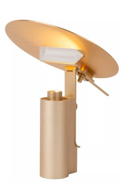 Lucide Fits - lampe à poser - 25,2 x 20 x 29,5 cm - 8W LED inclus - or