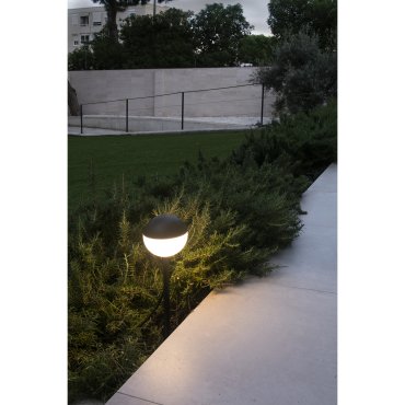 Faro Piccola - spot de sol sur piquet - Ø 12 x 60,5 cm - 6W LED inclus - IP65 - noir mat