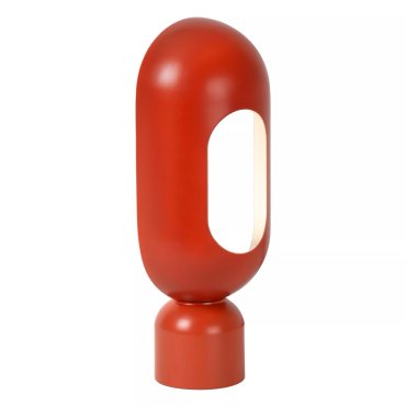 Lucide Barris - lampe à poser - 12 x 9,8 x 30 cm - terre cuite