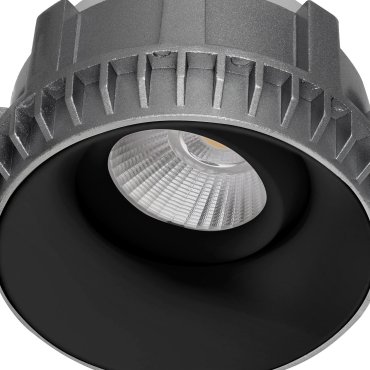 Nova Luce Brad - spot encastrable sans garniture - Ø 81 mm, Ø 100 mm encastrable - noir