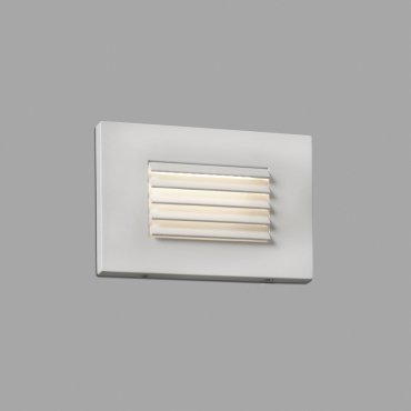 Faro Spark - applique encastrée - 10,5 x 7,5 cm - 5W LED inclus - IP65 - blanc mat