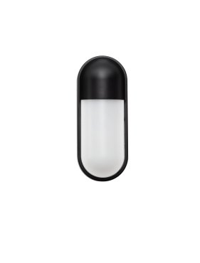 Nova Luce Arrow - applique murale extérieure - 10 x 24 x 9 cm - 9W LED inclus - IP65 - anthracite foncé