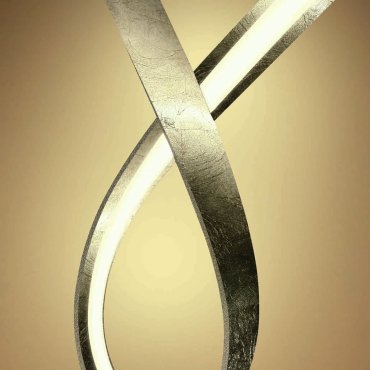 ONE Light Ribbon - lampe de table - Ø 16 x 36 cm - 10W LED inclus - laiton