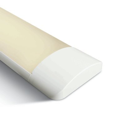 ONE Light LED Linear Range - plafonnier - 120 x 12 x 3 cm - 48W LED inclus - blanc - couleur de lumière blanc chaud