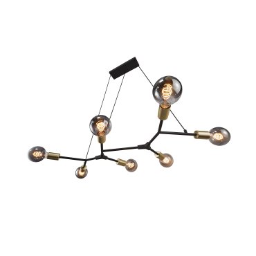 Nordlux Josefine - lampe suspendue - 91 x 45 x 204,4 cm - noir