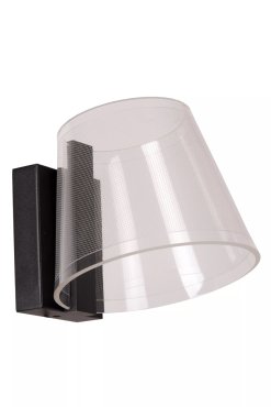 Lucide Korgis - applique murale - 15 x 17,6 x 14,8 cm - 10W LED inclus - IP44 - noir