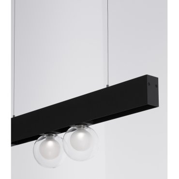 Nova Luce Karma - luminaire pour système de profilés magnétiques - Ø 10 x 15 cm - 5W LED inclus - noir