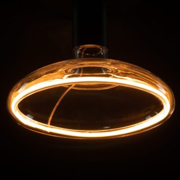 Segula Lampe LED - Floating Line - Réflecteur - Ø 20 x 11,5 cm - E27 - 6W dimmable - fumé