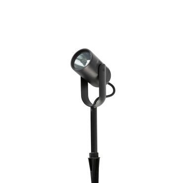 Faro Slot - spot de sol sur piquet - Ø 7,7 x 20 cm - 13W LED inclus - IP65 - noir mat