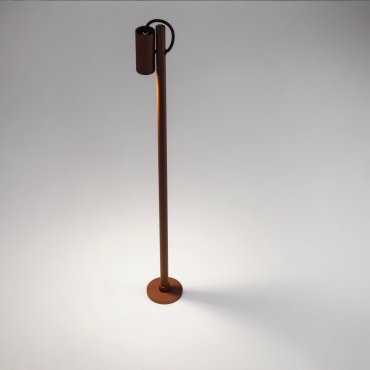 Nova Luce Darma - lampe de jardin - Ø 11 x 85 cm - 7W LED inclus - IP65 - corten