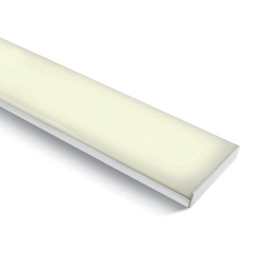 ONE Light LED Linear Floating Light - plafonnier - 120 x 12 x 2 cm - 48W LED inclus - blanc - couleur de lumière blanc chaud