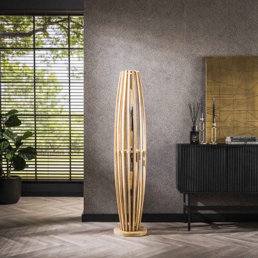 Vico Orbit - lampadaire - Ø 28 x 145 cm - brun