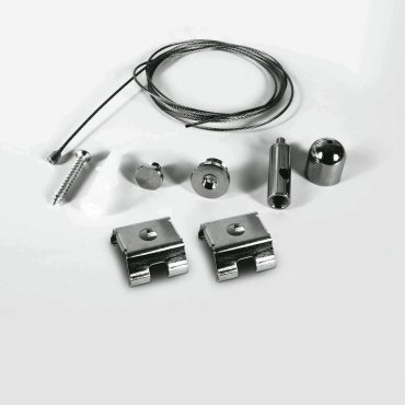 ONE Light Up &amp; Down LED Linear Profiles - lampe suspendue - 117,5 x 2,2 x 8,5 cm - 40W LED inclus - noir - couleur de lumière blanche