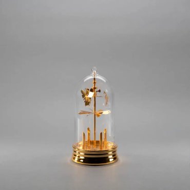 Carillons d'ange Konstsmide - éclairage de Noël - Ø 13,3 x 26,5 cm - or