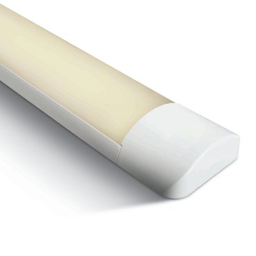ONE Light LED Linear Range - plafonnier - 60 x 8 x 3 cm - 20W LED inclus - blanc - couleur de lumière blanc chaud